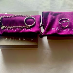 Silpada Karma Bracelet and Karma Ring